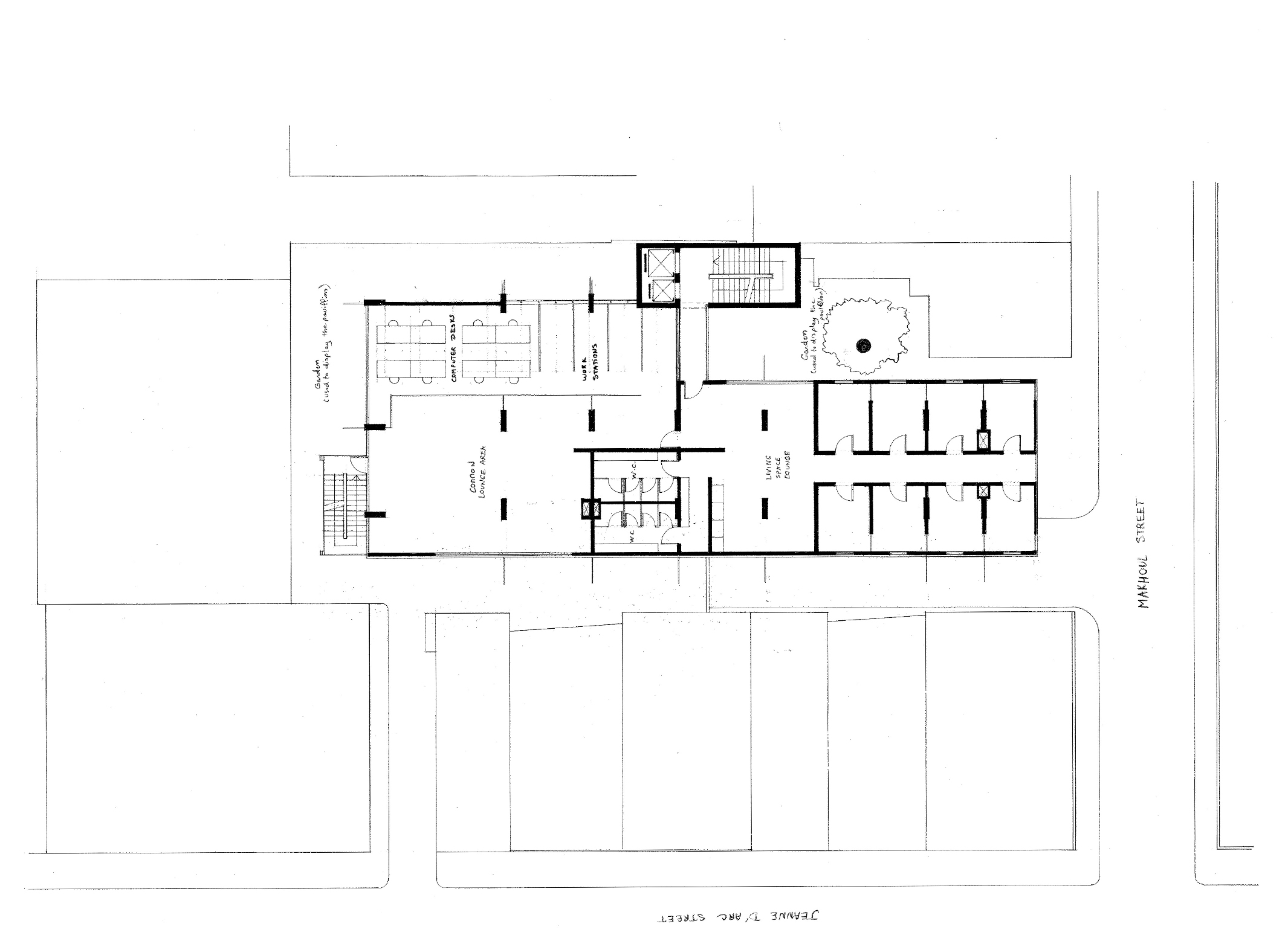 Elevation -- Plan of Level 2